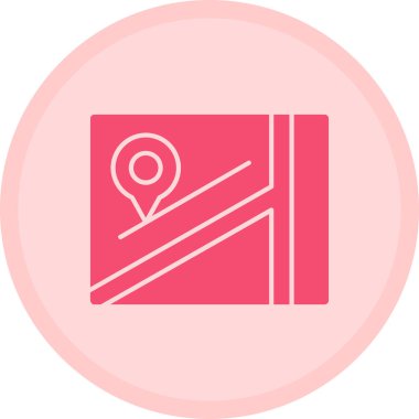 Vektör harita PIN simgesi