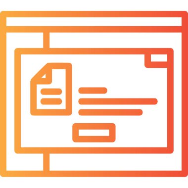 seo modern simgesinin vektör illüstrasyonu