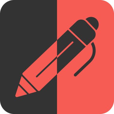 Fırça simgesi vektör illüstrasyonunu boya