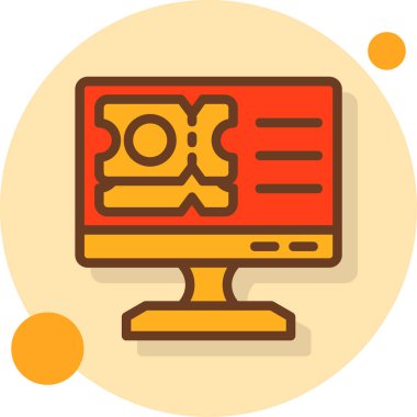 Modern eğitim ikonunun vektör illüstrasyonu