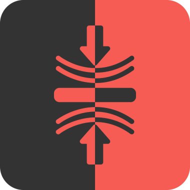 Modern simgenin vektör illüstrasyonu