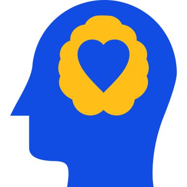 baş kalp zihin simgesi