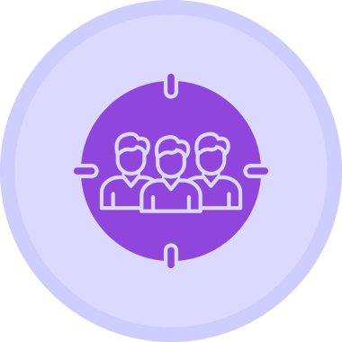 Takım simgesi vektör illüstrasyonu