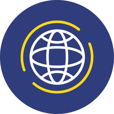 genel internet vektör simgesi