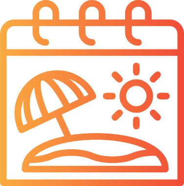 Güneş. Web simgesi basit illüstrasyon