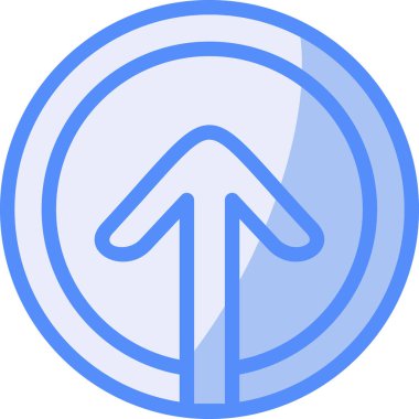 Ok. Web simgesi basit illüstrasyon