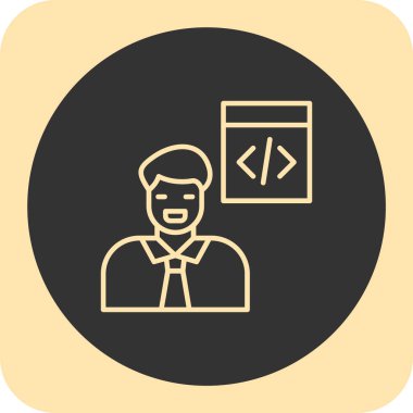 İş ve finans simgelerinin vektör illüstrasyonu