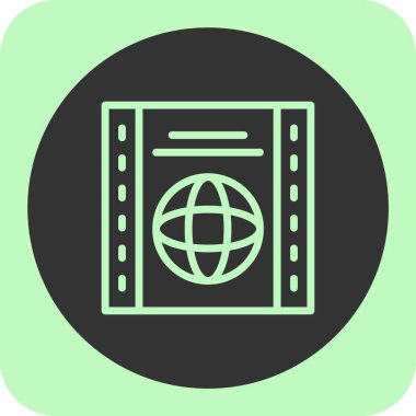 seo modern simgesinin vektör illüstrasyonu