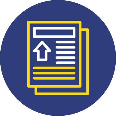 Web simgesi, vektör illüstrasyonu