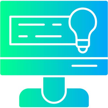 Modern bir simgenin vektör illüstrasyonu