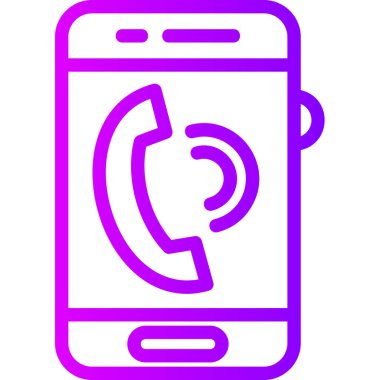 - Telefon. Web simgesi basit tasarım