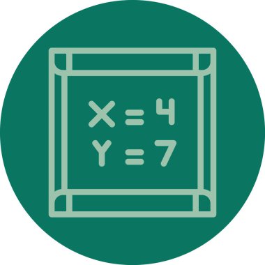 Kişisel ve ticari kullanım için matematik sembolü vektör simgesi simgesi vektör çizimi..