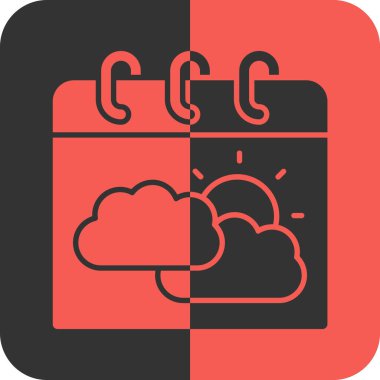 Bulut simgesi vektör illüstrasyonu