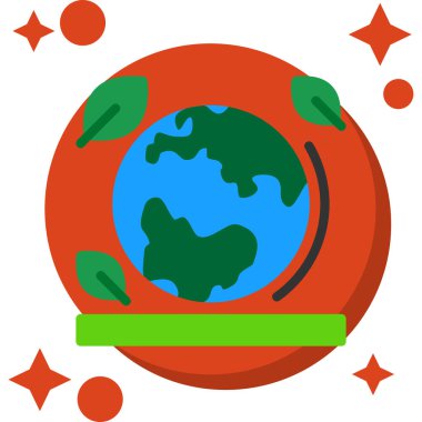 dünya gezegen earth simgesini