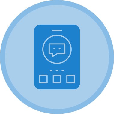 Modern simgenin vektör illüstrasyonu