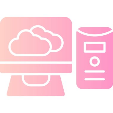 Bulut Hesaplama Teknolojisi. Web simgesi