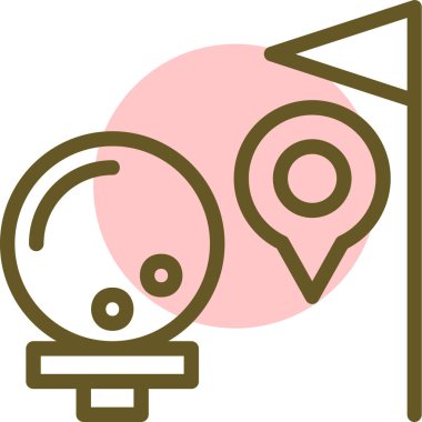 konum haritası gezinme simgesi