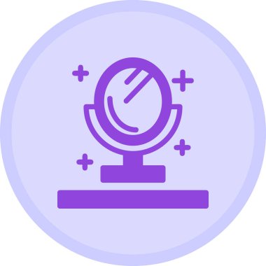 mikrofon simgesi, vektör illüstrasyonu