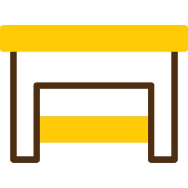 tablo simgesi vektör illüstrasyonu