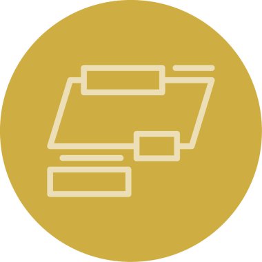 Dizin simgesinin vektör illüstrasyonu