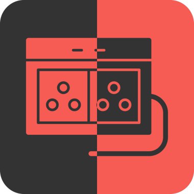 Modern simgenin vektör illüstrasyonu