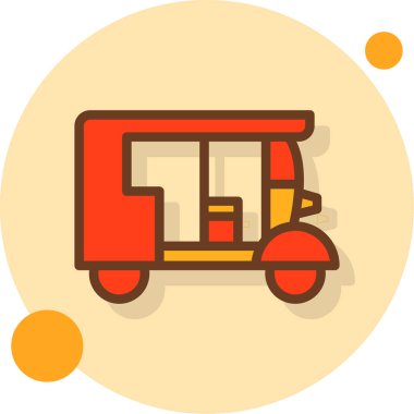 servis simgesi vektör illüstrasyonu