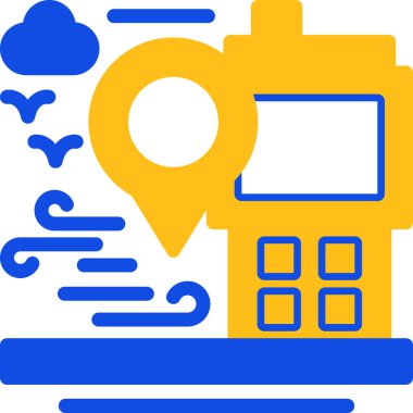 cep telefonu GPS konum simgesi