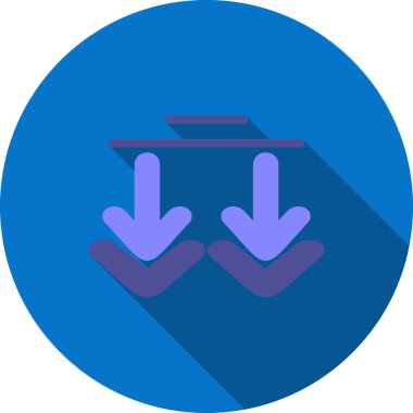 ok simgesi vektör illüstrasyonu