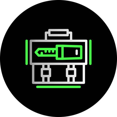 pil yükleme simgesi, basit ve düzenlenebilir vektör