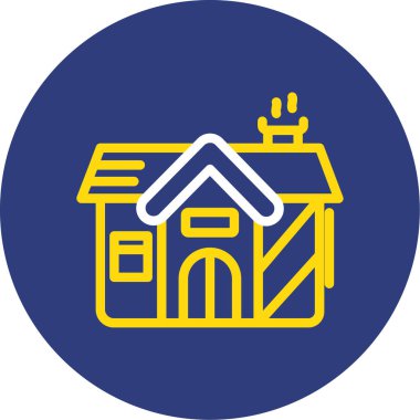 ev simgesi vektör illüstrasyonu