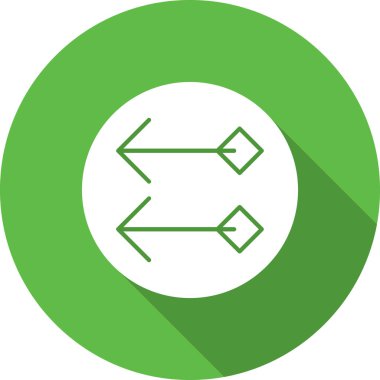 Yön oku. Web simgesi