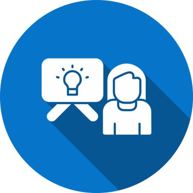 İş ve finans simgesinin vektör illüstrasyonu