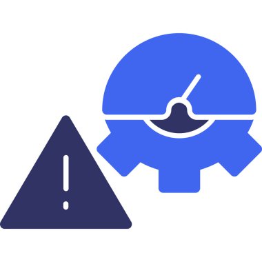 uyarı vektörü simgesi modern basit illüstrasyon