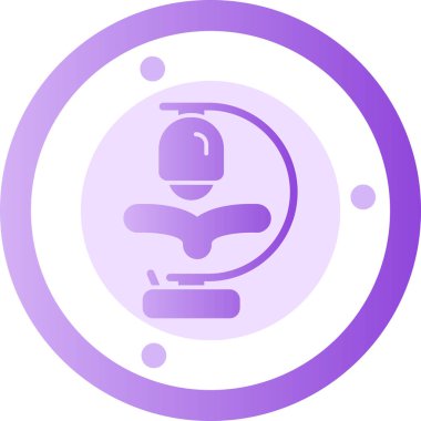 Modern bir simgenin vektör illüstrasyonu