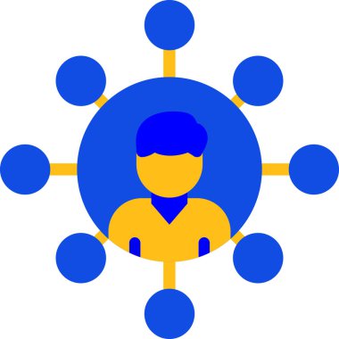 avatar insanlar düz bir şekilde simge