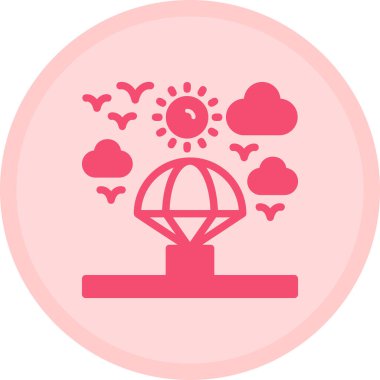 seo modern simgesinin vektör illüstrasyonu