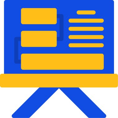 Bilgisayar. Web simgesi basit illüstrasyon