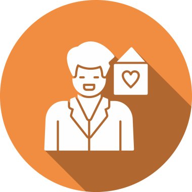 iş simgesi vektör illüstrasyonu