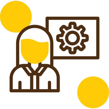 iş simgesi vektör illüstrasyonu