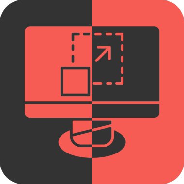 Yazıcı simgesi, vektör illüstrasyonu