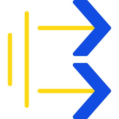 Ok. Web simgesi basit illüstrasyon