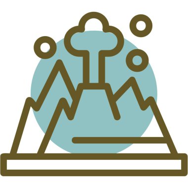 Bir noel ağacının vektör çizimi