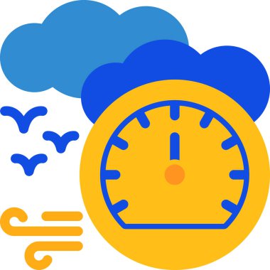 hava simgesi vektör illüstrasyonu