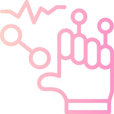 insan eli vektör çizim