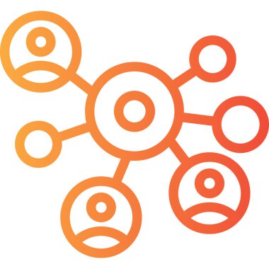 bağlantı bağlantı simgesi ana hat biçiminde