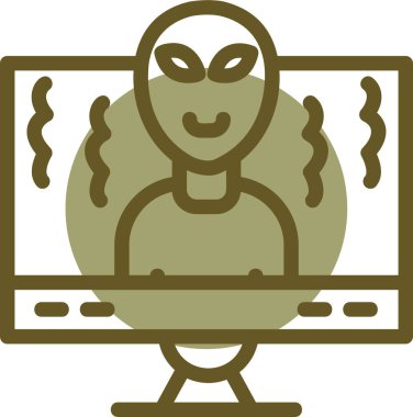 Veri güvenlik sistemi olan bir bilgisayar korsanı. vektör simgesi tasarımı.