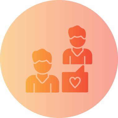 İnsan simgesinin vektör illüstrasyonu