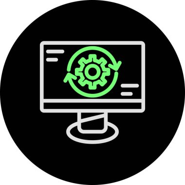 vektör seo simgesi, vektör, illüstrasyon