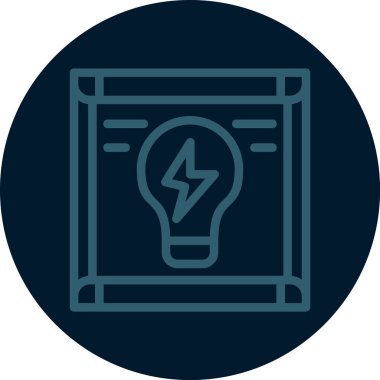 vektör enerji simgesi illüstrasyonu