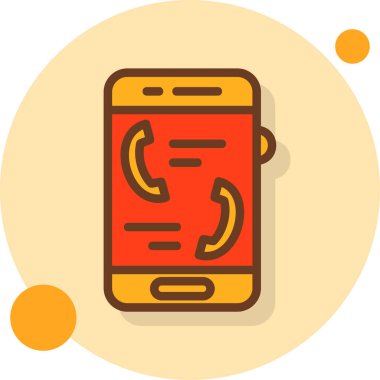 Mobil telefon arama simgesi